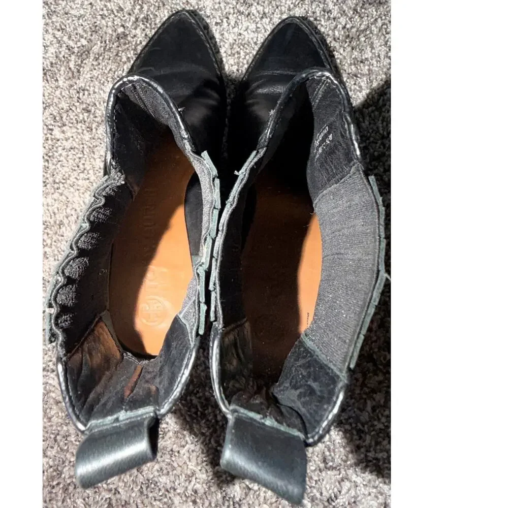Tory Burch Lila heeled ankle boot women's size 7
